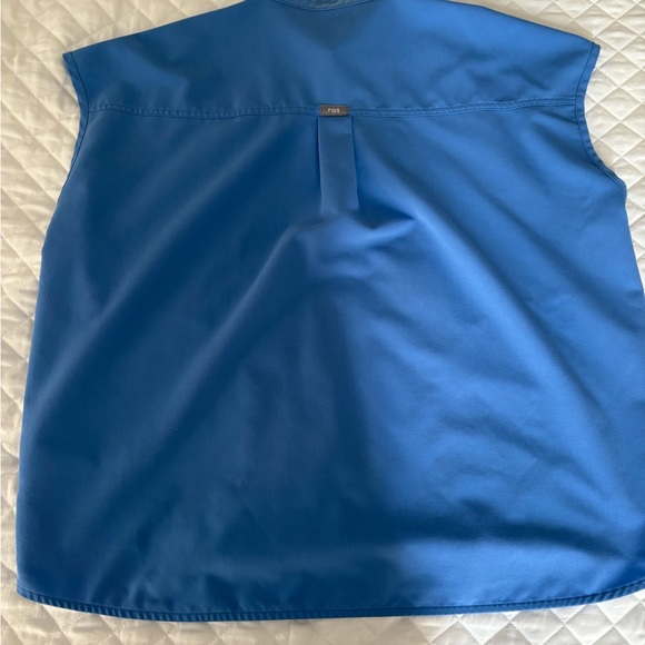 Figs Rafaela Ceil Blue Scrub Top - Picture 3 of 3